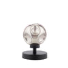Esben Touch Table Lamp Matt Black With Closed Organic Smoked Glass picture of the lamp design