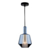 Esmeralda Small Pendant Blue & Opal Glass picture of the pendant light design