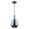 Esmeralda Small Pendant Blue & Opal Glass with adjustable height