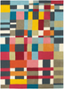 Brink & Campman Estella Geometric Rug Domino picture of the rug geometric design