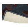Brink & Campman Estella Floral Rug Submarine with a cotton and latex backing