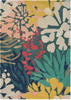 Brink & Campman Estella Floral Rug Light Submarine picture of the rug floral design