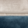 Scatterbox Cushion Etta Blue Marine with a visible zipper