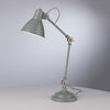 Eunice Task Table Lamp Grey & Satin Nickel made in industrial style