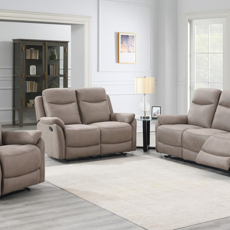 Evan 2 Seater Sofa Recliner Sultry