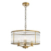 Evelyn 3 Light Pendant Antique Bronze picture on the white background