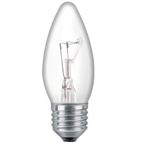 Everead Bulb (40W) E27 Clear Candle Lamp