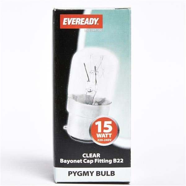 Eveready 15W Bulb B22 Clear Pygmy Lamp