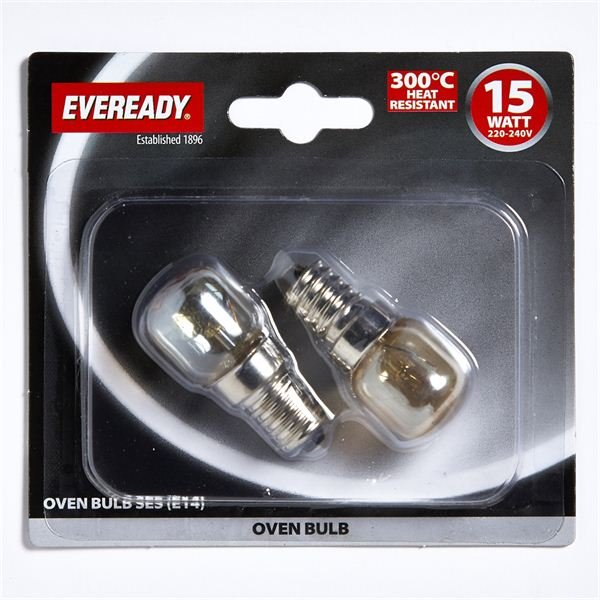 Eveready 15W SES Oven Lamp 300°C