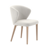 Contemporary style meets comfort in this dining chair."