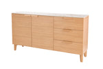 Evie Sideboard Standard Sand picture on the white background