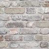 Facade Light Grey Brick Wallpaper swatch showing the full pattern