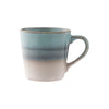 Blue reactive fade mug stoneware