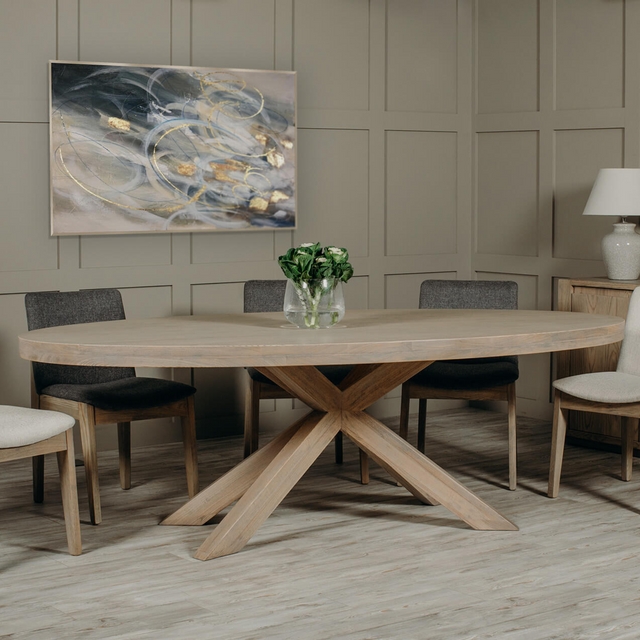 Falun Oval Large Dining Table