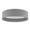 Fan Flush White With Grey Shade LED with a timing function