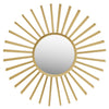 Farran Sun Mirror Champagne Gold made in a sun design