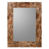 Fermosa Mirror 62 x 84 cm close front view on the white backing