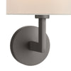 Ferrara Wall Light Bronze Bracket Only close view picture of the fitting plate