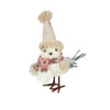 "Festive bird single Christmas decoration for your home"

