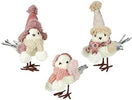 "Handmade festive bird single holiday home accessory"
