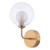 Feya Wall Light Antique Bronze With Clear/Opal Glass made in a modern design