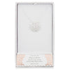 Filigree Circle Flowers Silver Plated Necklace comes in a gift box