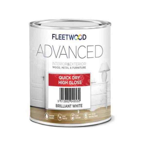 Fleetwood Advanced Quick Dry Gloss Brilliant White