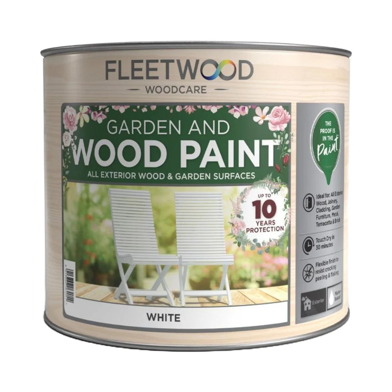 Fleetwood Garden And Wood Paint White