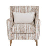 Fletcher Accent Chair in Natural shown from the side (3)