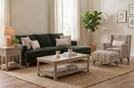 Fletcher Footstool in natural