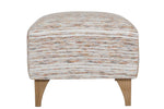 Fletcher Footstool in Natural shown from the side (5)