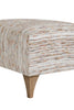 Fletcher Footstool in Natural shown from the side (7)