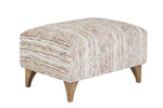 Fletcher Footstool in Natural shown from the side (2)