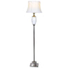 Floor Lamp with Pearl-Effect Mosaic Body picture on the white baclkground