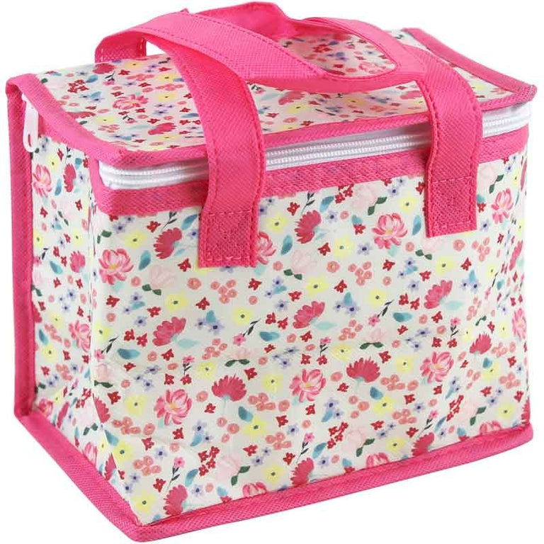Floral Insulated Lunch Bag