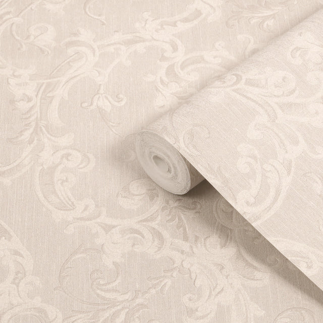 Boutique Florentine Wallpaper Earth - Scroll Wallpaper Collection