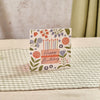 Flourish & Foliage Happy Birthday Cake Card alternative view