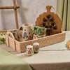 Flourish & Foliage Stoneware Jug with Flower Handle showing more detail