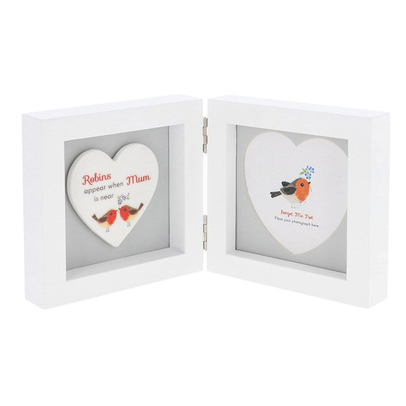 Beautiful Forget Me Not Plaque & Photo Frame Mum