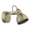 Fothergill Single Wall Spotlight Antique Brass picture of the lamp design