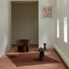 Brink & Campman Frame Plain Rug Brick lifestyle picture in the hallway