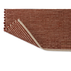 Brink & Campman Frame Plain Rug Brick reversible rug