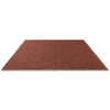 Brink & Campman Frame Plain Rug Brick made in a brown shade