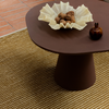 Brink & Campman Frame Plain Rug Mustard close-up view picture of the woven pattern