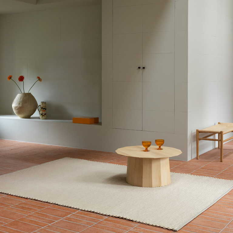 Brink & Campman Frame Plain Rug Natural