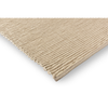 Brink & Campman Frame Plain Rug Natural reversable area rug