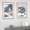 Framed Canvas Beyond the Dunes 60 x 75cm lifestyle picture on the wall