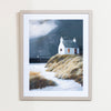 Framed Canvas Beyond the Dunes 60 x 75cm picture of the seaside house