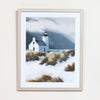 Framed Canvas Beyond the Dunes 60 x 75cm picture of the lighthouse