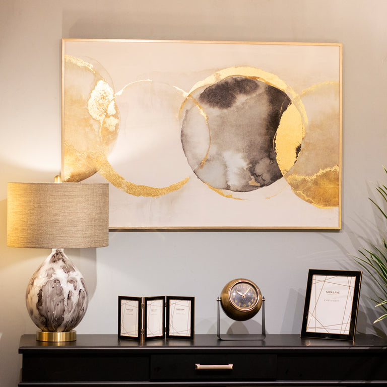 Framed Canvas Planets